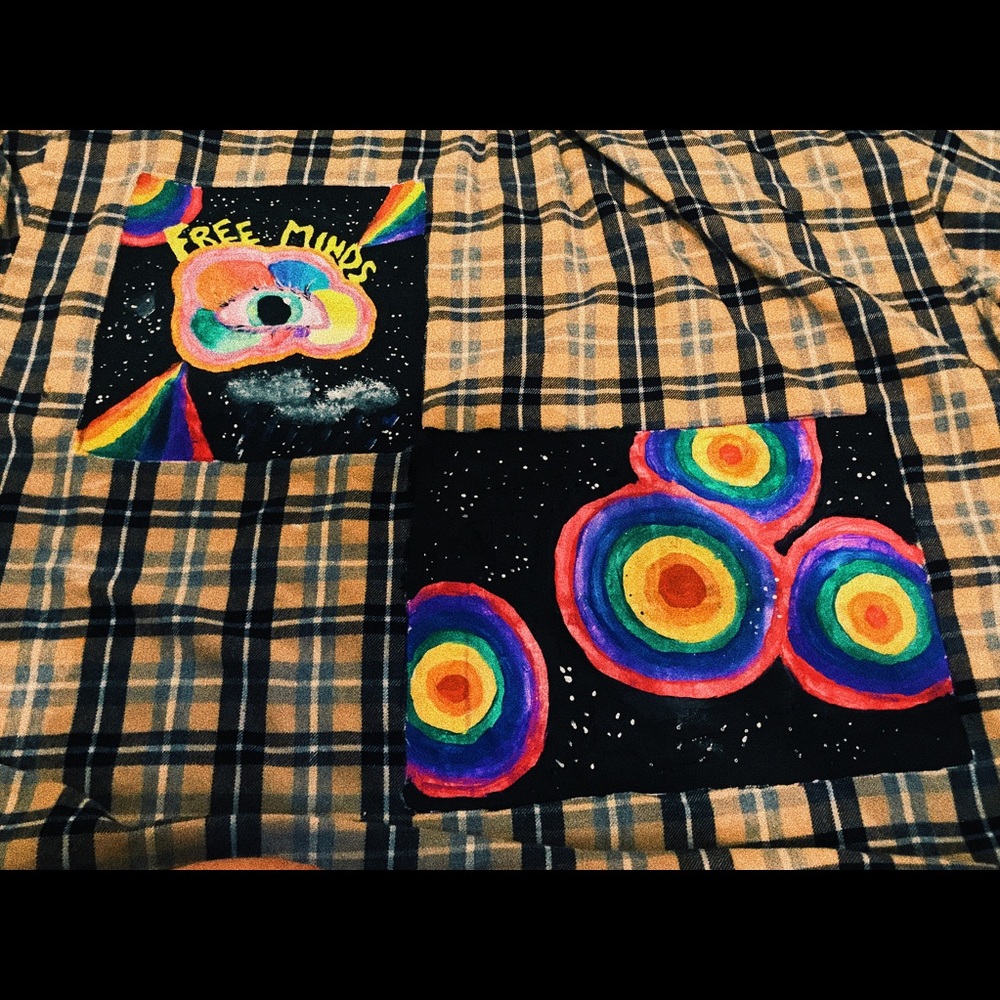 PAINTED FLANNEL(RESERVED FOR BELLA DO NOT BUY)